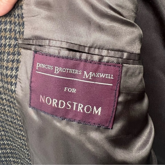 Vtg Pincus Brothers Maxwell Blazer Nordstrom Suit Jacket Wool Mens Sz 42R Sport - Picture 14 of 14